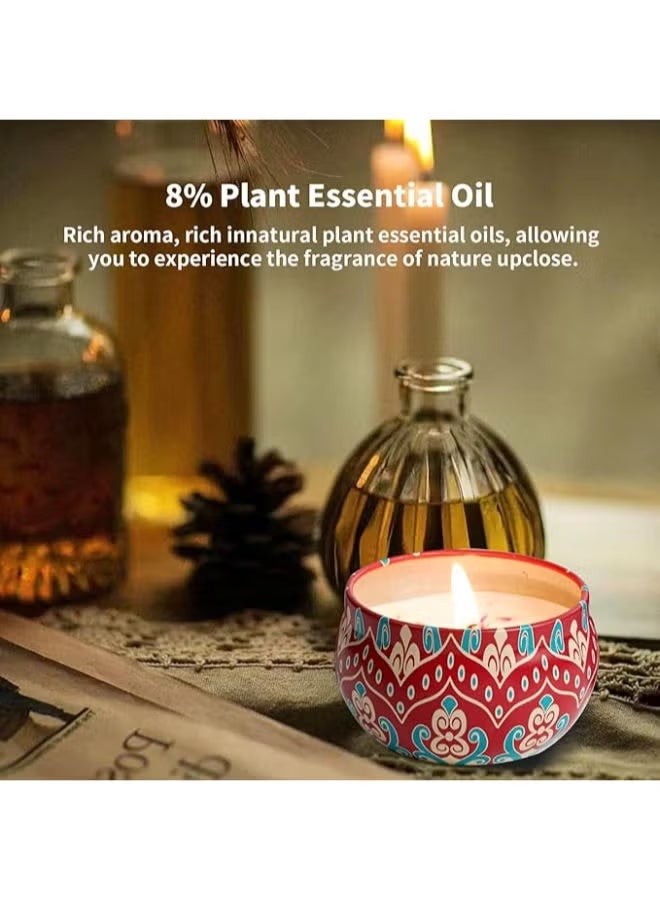 مجموعة هدايا من الشموع المعطرة، عبوة من 4 قطع - Image 3
